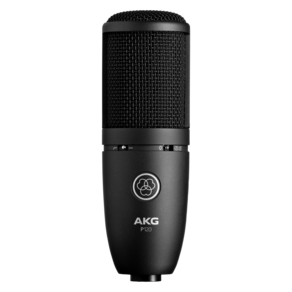 AKG 스튜디오용 유선마이크 블랙, P120 * 1개