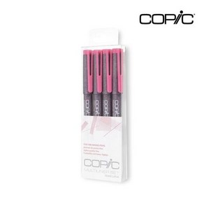 아트박스/아트피스 COPIC 코픽 멀티라이너 4본조 세트 PINK