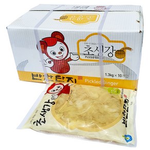 반찬단지 생강절임 초생강 (백색), 10개, 1.3kg