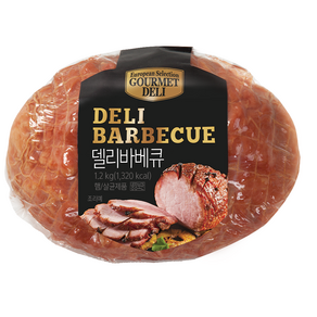 코스트코 사조오양 델리 바베큐 햄 1kg + 드라이아이스 수제햄 냉장 식품, 1.2kg, 4개