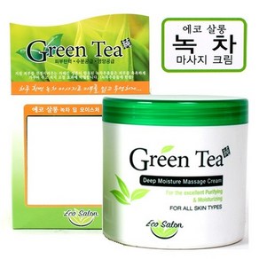 에코살롱(Eco Salon) 녹차 딥 모이스처 마사지크림 450ml, 8개