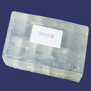 크리스탈 투명 MP 비누베이스 1kg, 1개