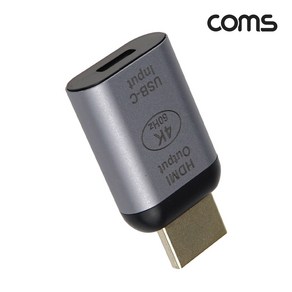 IH280 Coms C타입 to HDMI 4K 60Hz TV 모니터 컨버터, 1개