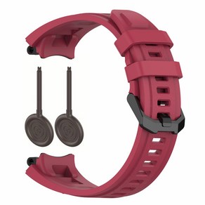 Huami Amazfit T-Rex2 스트랩 팔찌 교체 실리콘 시계 밴드 Amazfit T Rex 2 스포츠 시계 밴드 Coea, 2, Fo Amazfit T-Rex2, 1개