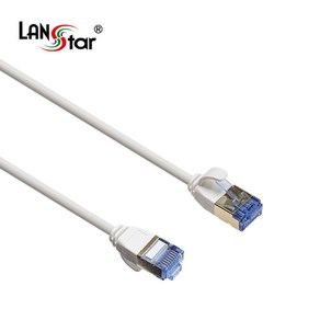 CAT6A FTP 초슬림 10기가 랜케이블 2M 화이트 32awg, 1개