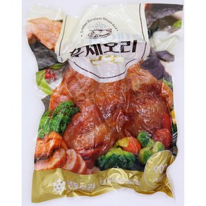 훈제 '통'오리 완포 900g (뼈없는 통오리), 5개, 900g