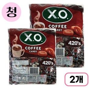 XO 엑스오 커피사탕 대용량 캔디, 1.47kg, 2개