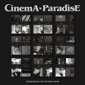 제로베이스원 제베원 앨범 ZEROBASEONE - 미니 4집 CINEMA PARADISE / 디지팩 Digipack Ve. 미개봉 / 멤버, 박건욱