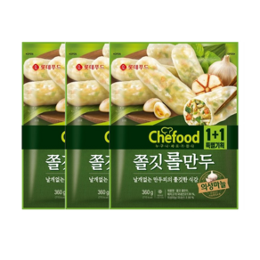 [롯데푸드] Chefood 쫄깃롤만두 360gx6개