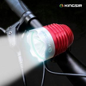 자전거 USB 라이트 LED 전조등 후레쉬 낚시 조명 용품, KS50라이트-그린, 1개