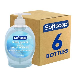 Softsoap 액체형 손비누 프레시 브리즈 7.5 Fl Oz 6팩 224463