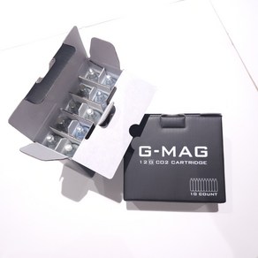 GMAG 12g co2 카트리지 비나사산 가스건 에어소프트, 20개