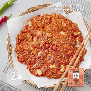 박가네빈대떡 [박가네빈대떡] 김치전 260g x 2 (520g), 8개