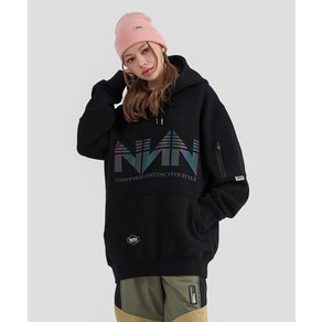 2223 NNN - NT10th Auoa HOOD - 블랙 (오로라 나염)