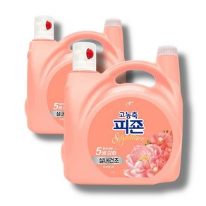 피죤 고농축 시그니처 섬유유연제 라피에스타 본품, 5.7L, 2개