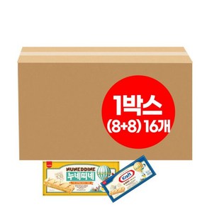 삼립 누네띠네 오리지널120g8개+카라멜크림치즈 120g8개(총16개) 손이가는과자, 1개