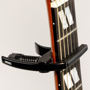 다다리오 기타카포 텐션 조정 NS Ti-Action Capo Black PW-CP-09, 1개