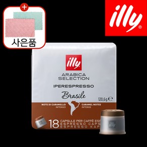 일리 브라질 캡슐커피 18p, 6.7g, 18개입, 4개