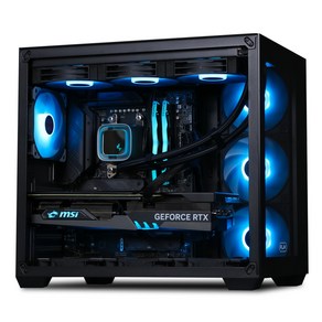 몬스타PC 클러스터 일체형수냉 AMD7800X3D RTX4070Ti SUPER 32G, 블랙, 1TB