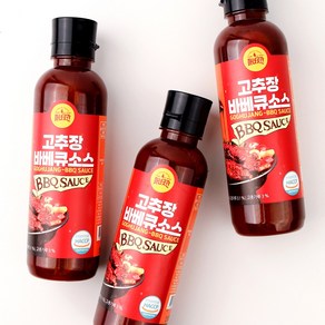 마녀곳간 고추장바베큐소스 스리라차 숯불 바베큐 스테이크, 1개, 480ml