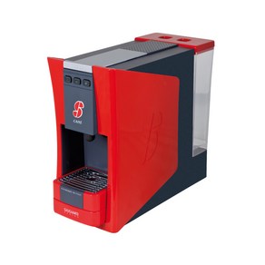 S12 SISTEMA ESPRESSO 에쎄캡슐커피머신(RED), 화이트, 1개, 1개입