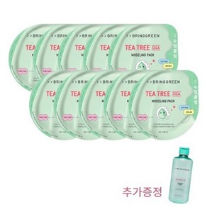 브링그린 모델링 팩 28g 10개 (+티트리 시카 수딩 토너 250ml )