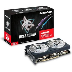 파워컬러 헬하운드 사쿠라 AMD 라데온 7800 XT 16GB GDDR6 그래픽카드, 7600XT Hellhound, 8) 7600XT Hellhound