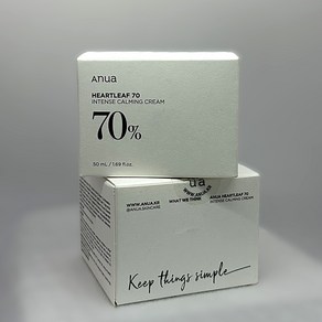 ANUA 아누아 어성초 70 인텐스 카밍 크림 50ml, 1개