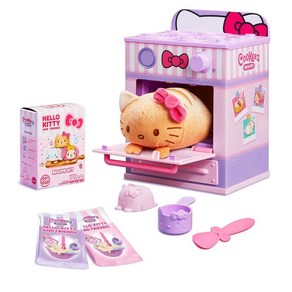 Cookeez Makey Hello Kitty® and Fiends 오븐. 믹스 앤 플러시 가장 친한 친구를 만드세요! 반죽을 오븐에 넣고 따뜻하고 향이 나는 인터랙티브한 친, 1개