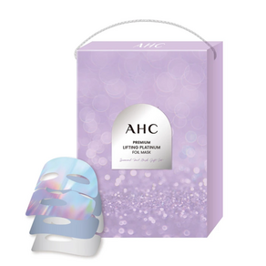 AHC Premium Lifting Platinum Foil Mask Gift Set AHC 프리미엄 리프팅 플래티넘 호일 마스크 세트