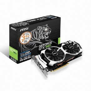 MSI GTX960 아머 2X OC D5 2GB 중고 무상 AS1개월 1:1교체