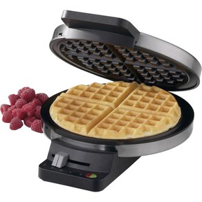 쿠진아트 클래식 와플 메이커 스테인레스 스틸 WMR-CAP2, Cuisinat WMR-CAP2 Round Clas