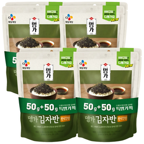 CJ명가 한식간장 김자반 50g, 8개