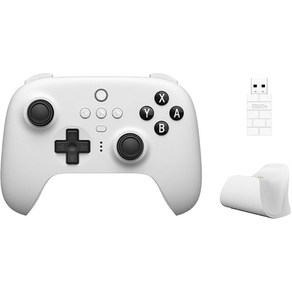 8BitDo 얼티메이트 블루투스 게임패드, 1개, 화이트