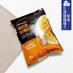 맘스터치 케이준 포테이토(양념감자) 500g, 1개