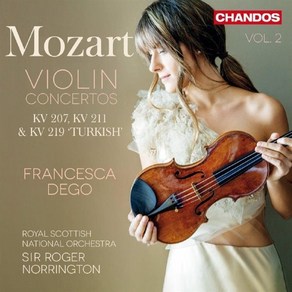 [CD] Fancesca Dego 모차르트: 바이올린 협주곡 2집 - 1 2번 5번 `터키풍` (Mozat: Violin Concetos K.207...