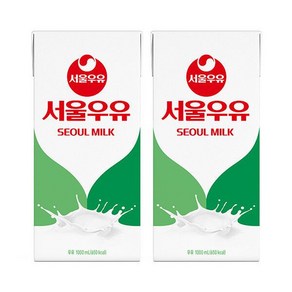 서울우유 멸균우유 1000ml 2개세트2451708, 1L