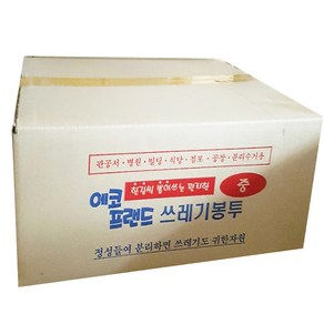 에코프랜드 쓰레기봉투, 1000매, 검정-중