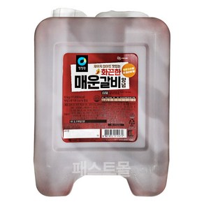 대상 청정원 화끈한 매운갈비양념, 10kg, 1개