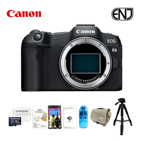 [캐논정품] EOS R8 미러리스 카메라 (Body)+삼성 메모리 128GB+6종 풀패키지 / ENJ