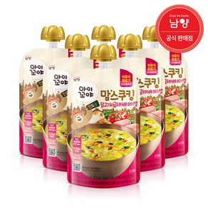 아이꼬야 유아용 맘스쿠킹 후기 이유식 4종, 6개, 140g, 닭고기시금치카레아기밥