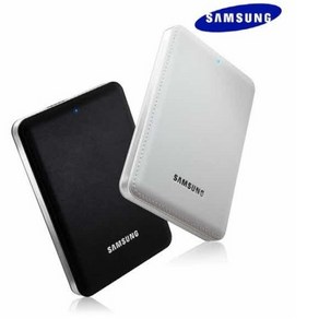 삼성전자 대용량 외장하드 1테라 2테라 4테라 휴대용 USB3.0 포터블 1TB 2TB 4TB 보관 HDD 파우치 제공, White