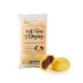 [밀바람푸드] 이옥래 전통 안흥찐빵 단호박 맛, 50g, 30개