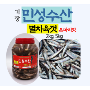 기장 멸치육젓 멸치젓갈 [온마리젓][국내산][2kg 5kg], 1개, 2kg