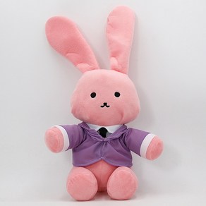 오란고교 핑크 토끼 이모티콘 피겨 my fiend 래빗 인형, 35cm 토끼, 단일cm, 1개