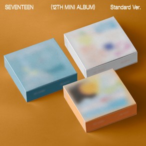 [특전 공식포토카드5종+스탬프3종] 세븐틴 미니 12집 3종 세트 SEVENTEEN 12th Mini Album [Standard Ver.] / 포토카드6종+접지포스터3종 ~