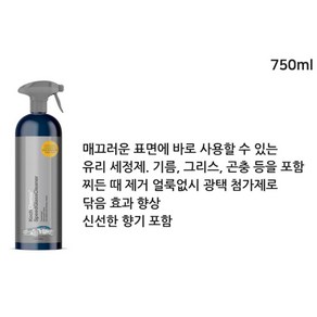 차량외관 차량표면 찌든때 얼룩제거 청소클리너 750ml 새차같은 효과좋은, 1개