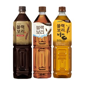 서진프리미엄 블랙보리 3종혼합 1.5L 각2개씩 총6개 ( 오리지날 + 라이트 + 누룽지 )