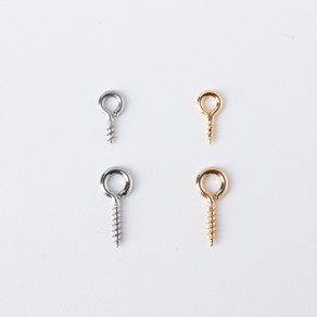 패션메이드 18 써지컬스틸 나사고리 9자나사 20개, 1x4x8mm, 써지컬