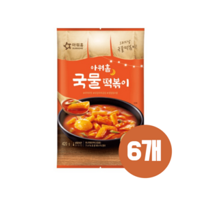 아워홈 국물떢볶이 추억의 맛 매콤달콤 420g